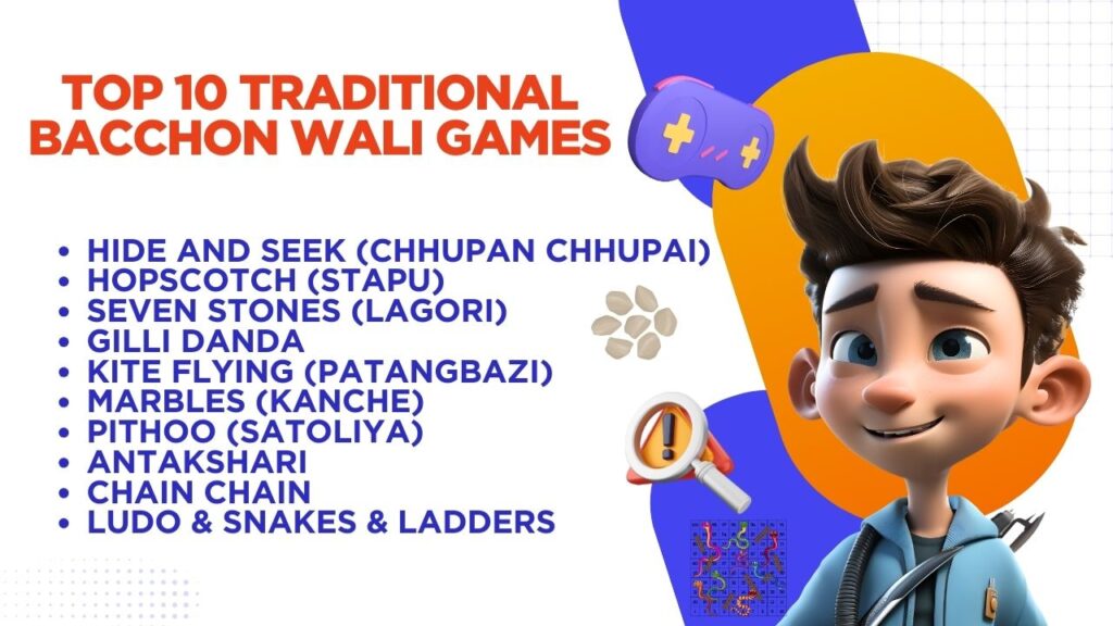 Top 10 Traditional Bacchon Wali Games