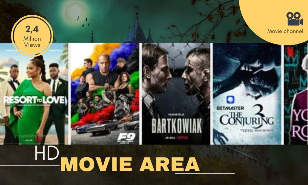 Features of HD Movie Area